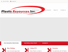 Tablet Screenshot of plastic-resources.com